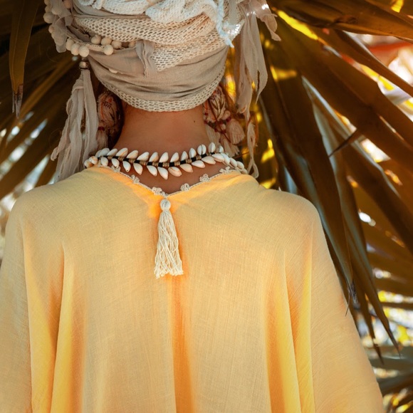 Oceano kaftan tunic maxi dress plus size - Picture 6 of 8